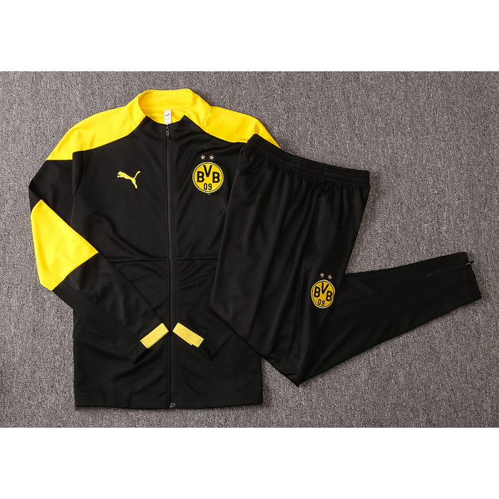 Chandal de Chaqueta del Borussia Dortmund 2020-2021 Negro